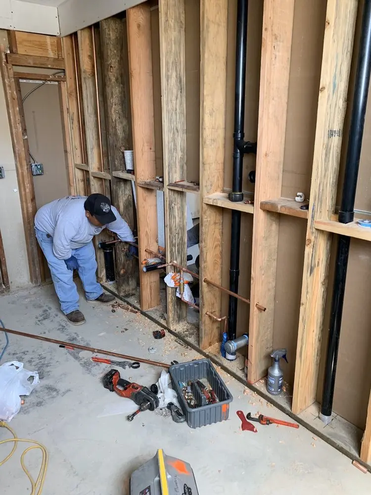 Commercial rough-in plumbing for Commercial Plumbing in La Costa Oaks